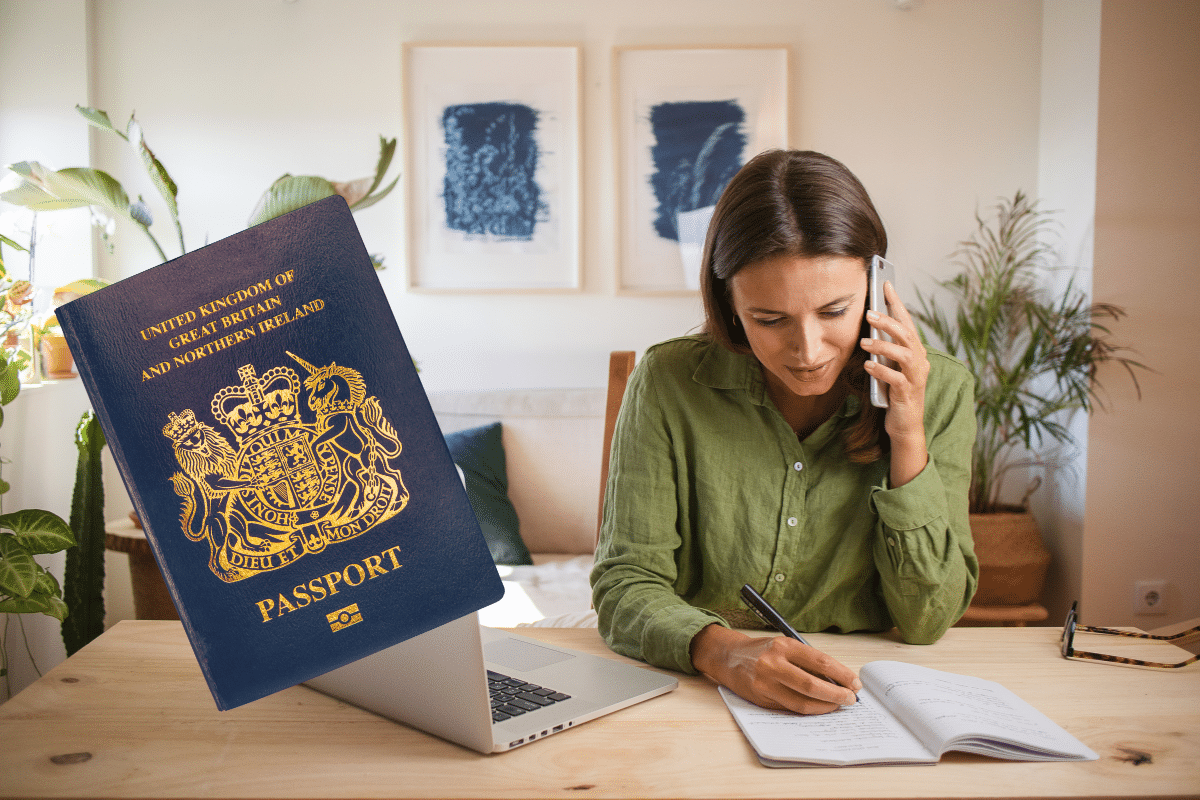 Renewing your British passport online