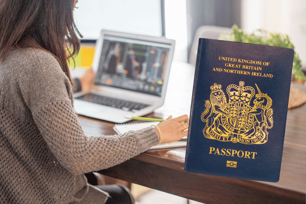 renew British passport online from overseas